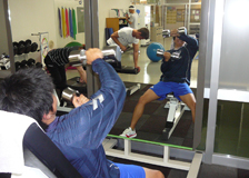各部の筋肉をトレーニング