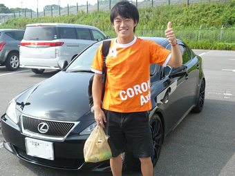 雄資君が乗っているクルマはIS250です！