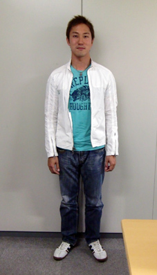 私服からいざ出演する仕事着へ！