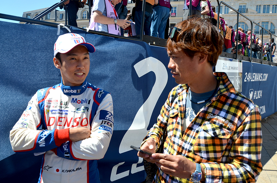 脇阪寿一「11」days of Le Mans 2015 公開車検2日目