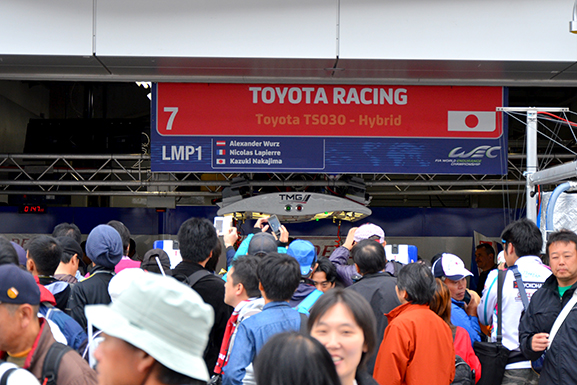 富士6時間レースのピットウォークは大盛況