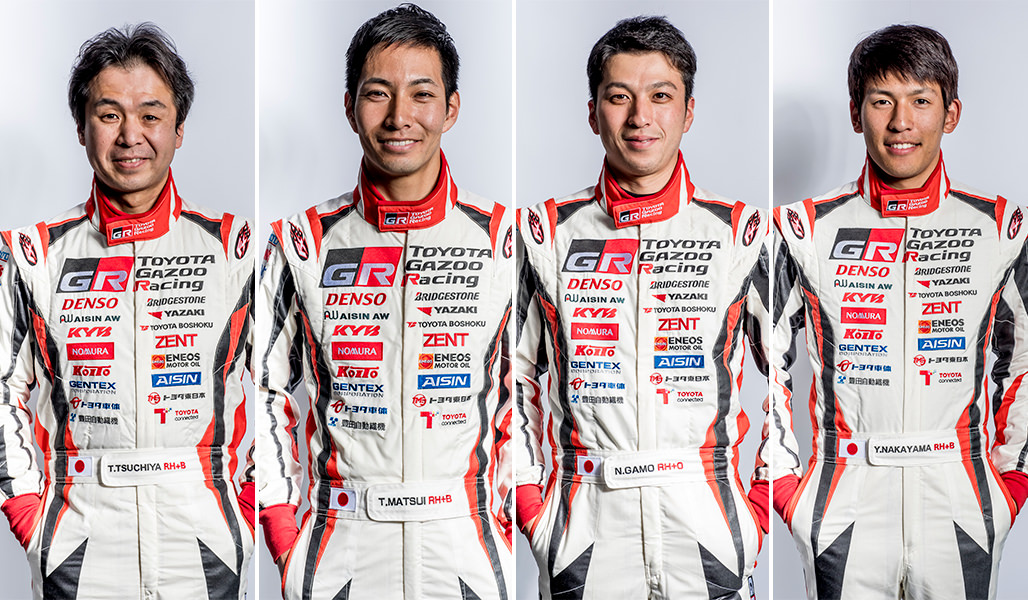 (From left)Takeshi Tsuchiya, Takamitsu Matsui, Naoya Gamo, Yuichi Nakayama