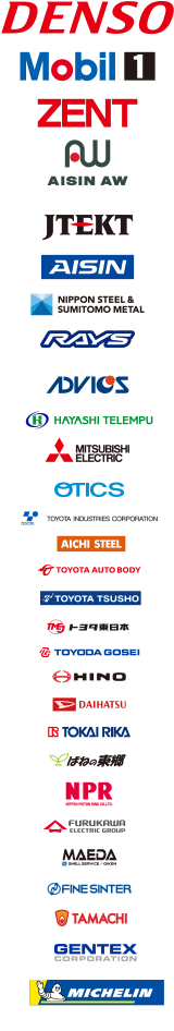 TOYOTA GAZOO Racing 2018 WEC Partners