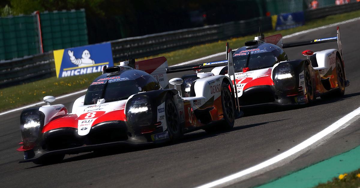 TS050 HYBRIDs for a race at Spa-Francorchamps