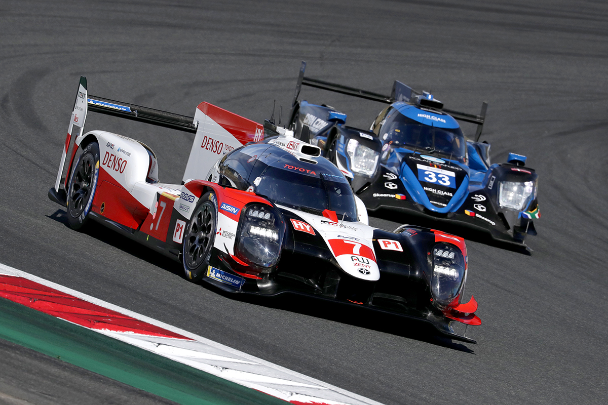 TS050 HYBRID #7 won the 2nd grid