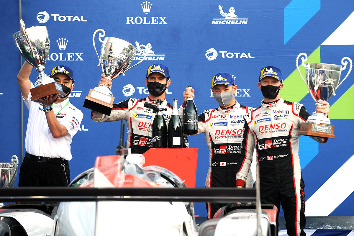 Total 6 Hours of Spa-Francorchamps Winner TS050 HYBRID #7 (Mike Conway, Kamui Kobayashi, Jose Maria Lopez)