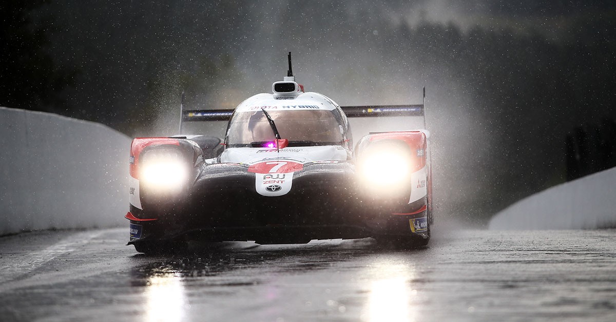 The winning TS050 HYBRID #7