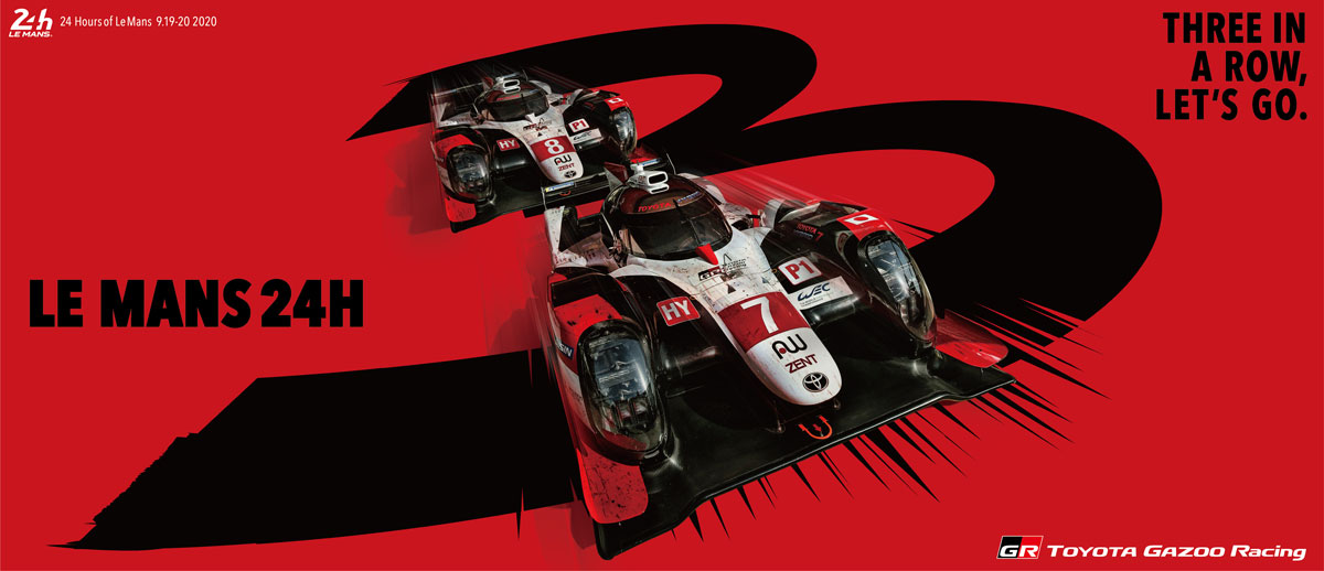TGR key visual for Le Mans (Horizontal ver.)