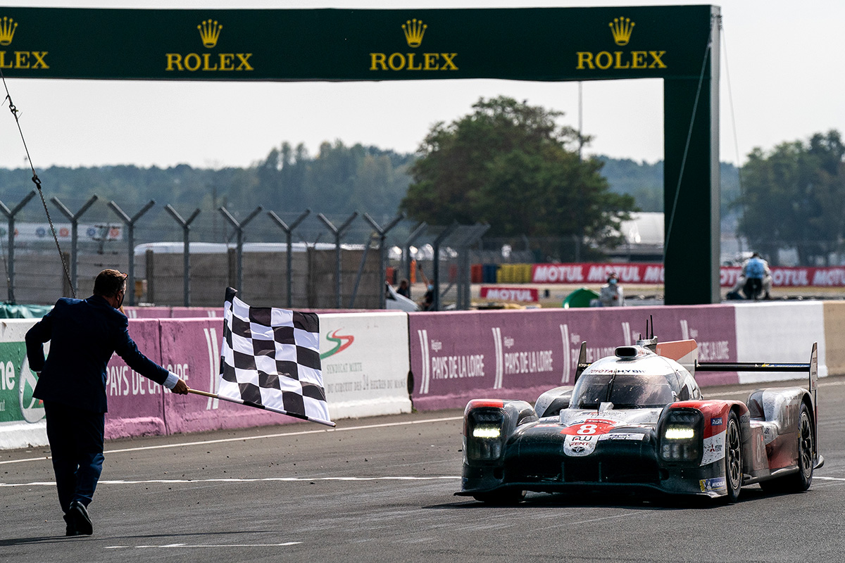 TS050 HYBRID, which won the 24 Hours of Le Mans for the third time in a row
