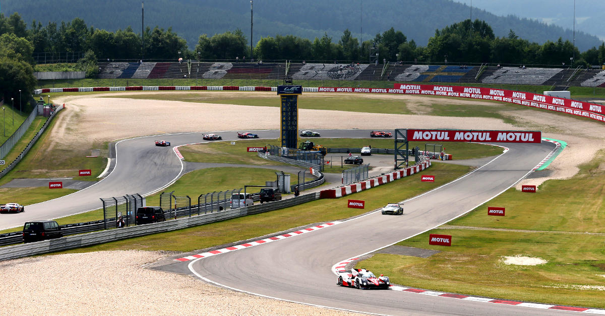 Running the Nürburgring circuit TS 050 HYBRID
