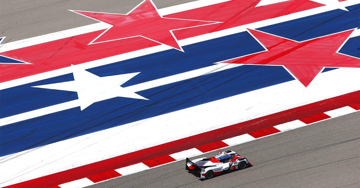 TS050 HYBRID #7 at the Circuit of the Americas