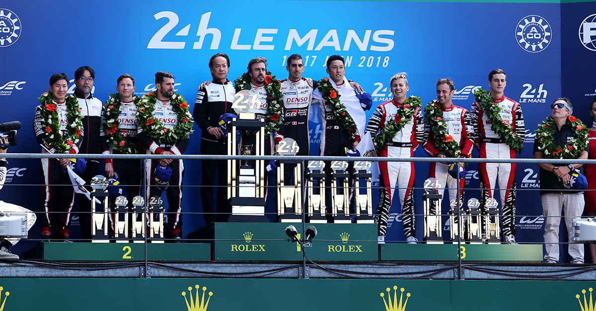 TOYOTA GAZOO Racing wins le Mans