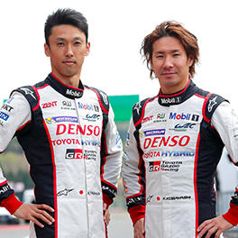 Kazuki Nakajima and Kamui Kobayashi
