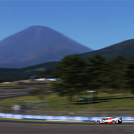 TS050 HYBRID with Mt.Fuji