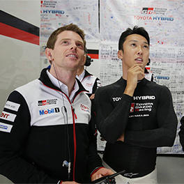 Anthony Davidson and Kazuki Nakajima and Kamui Kobayashi