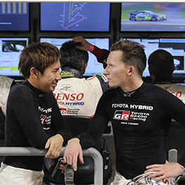 Kamui Kobayashi and Mike Conway