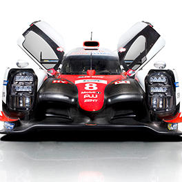 The front of the high-downforce version of the TS050 HYBRID