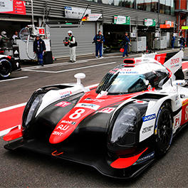 three TS050 HYBRIDs