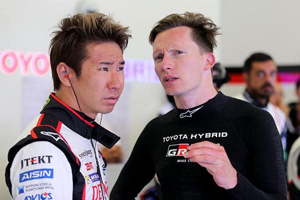 Mike Conway and Kamui Kobayashi
