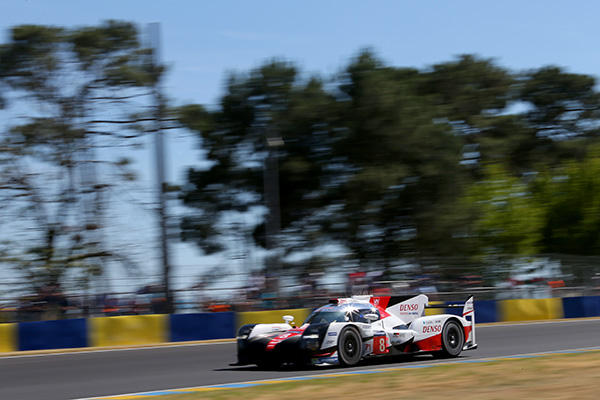 #8 TS050 HYBRID keeps 3rd position