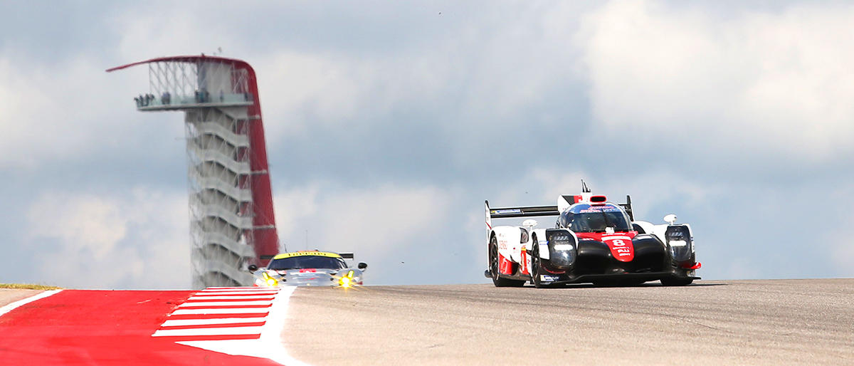 TS050 HYBRID #8 at the Circuit of the Americas