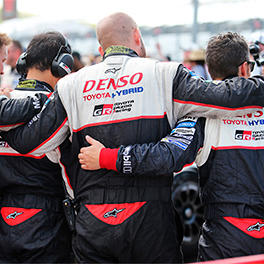 The mechanics of TOYOTA GAZOO Racing