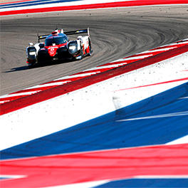 TS050 HYBRID #8 at the Circuit of the America