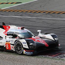 An updated TS050 HYBRID #8 at Monza