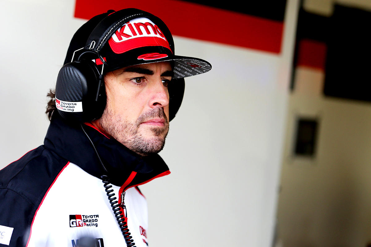 Fernando Alonso drives for TOYOTA GAZOO Racing in WEC 2018-19 season.