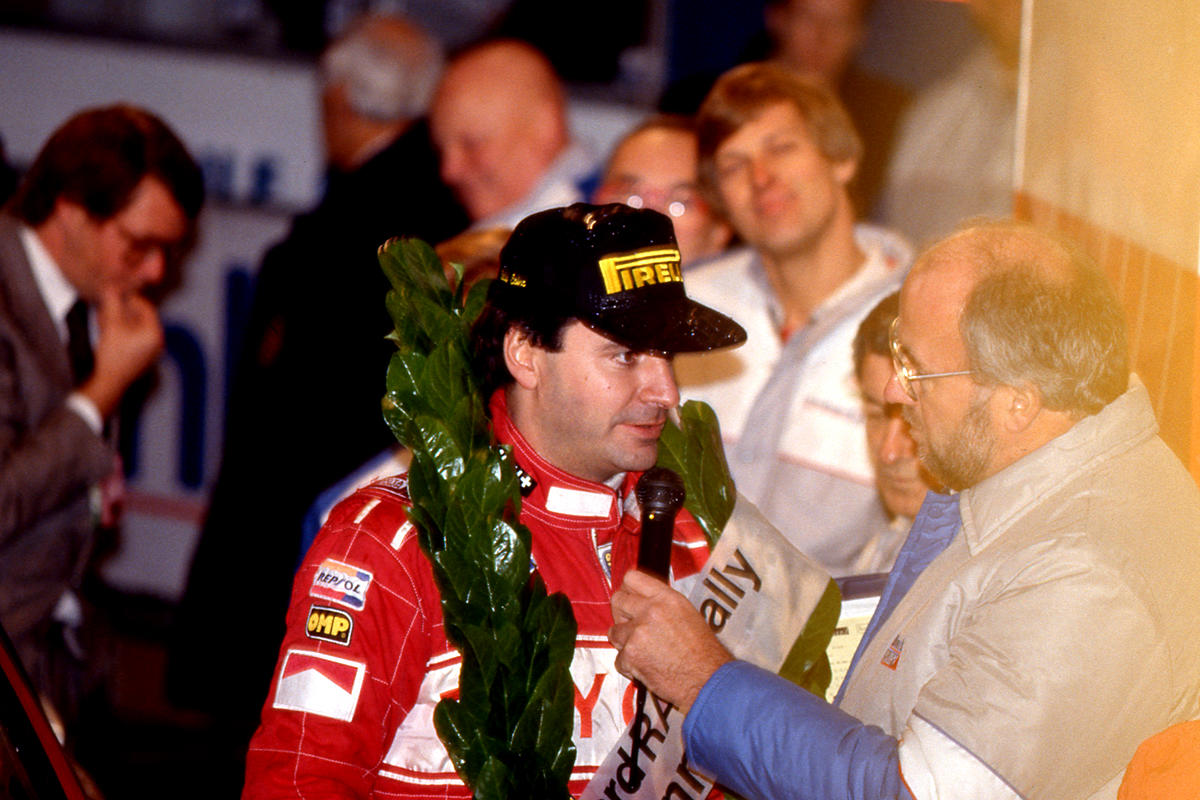 Carlos Sainz won fame as the first Spaniard to be crowned World Rally Champion.