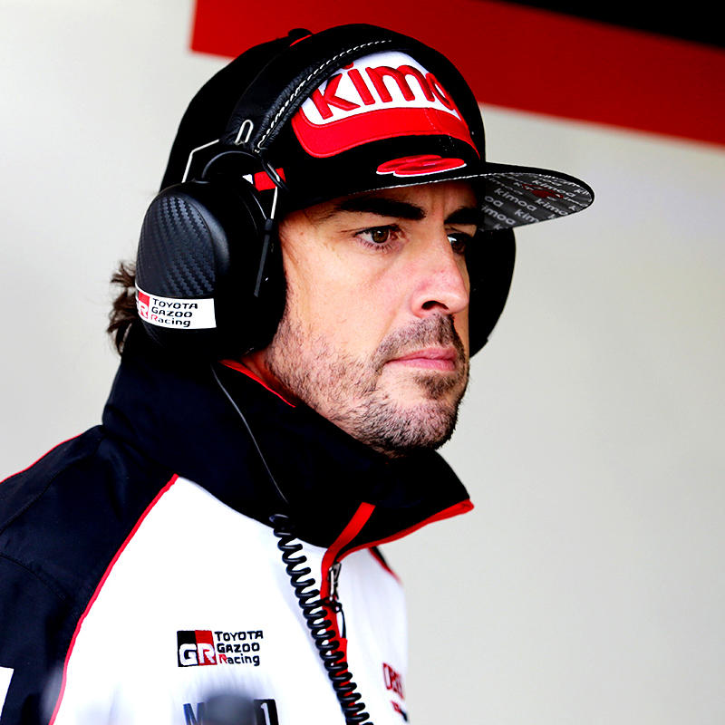 Fernando Alonso Toyota Gazoo Racing WEC 2018 helmet casque casco 1/2