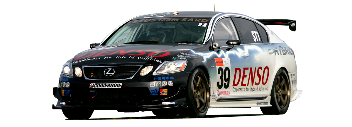 LEXUS GS450h: The first THS=R-mounted racing car.