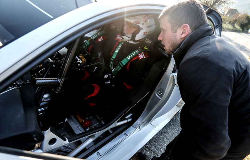 Jari-Matti Latvala and Antony Sharpe