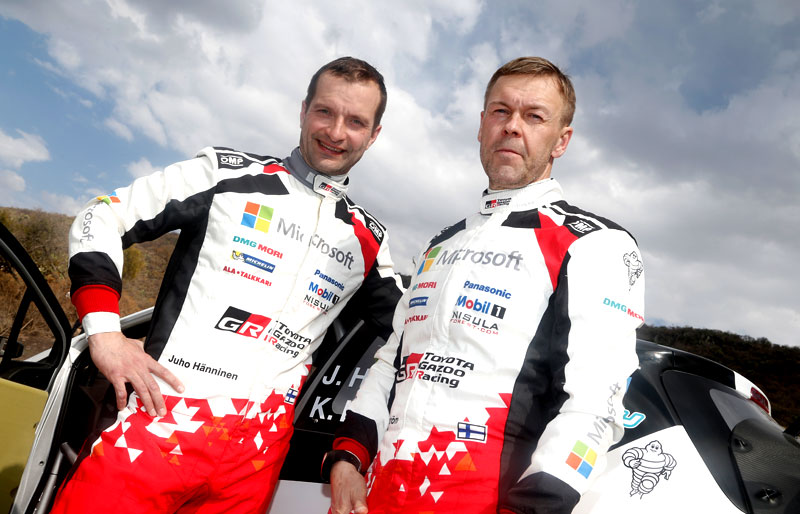 Juho Hänninen and Kaj Lindström