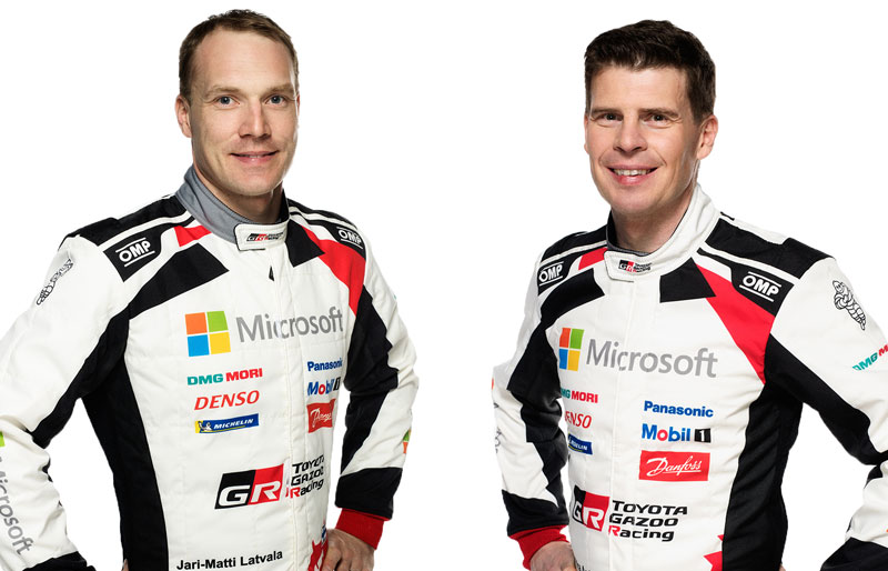 Jari-Matti Latvala and Miikka Anttila