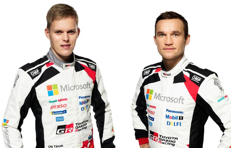 Ott Tänak and Martin Järveoja