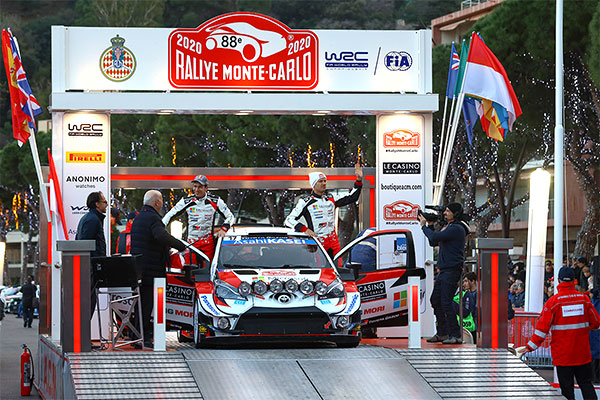 2020 WRC ROUND 1 RALLYE MONTE-CARLO DAY1