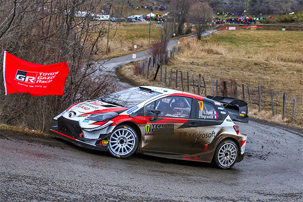 2020 WRC ROUND 1 RALLYE MONTE-CARLO DAY2