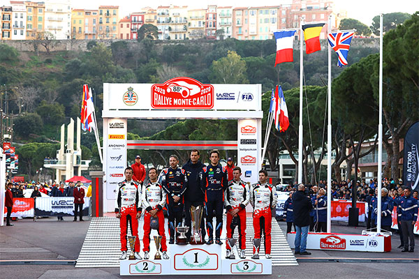 2020 WRC ROUND 1 RALLYE MONTE-CARLO DAY4