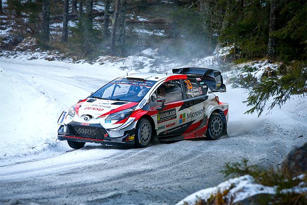 2020 WRC ROUND 2 RALLY SWEDEN DAY2