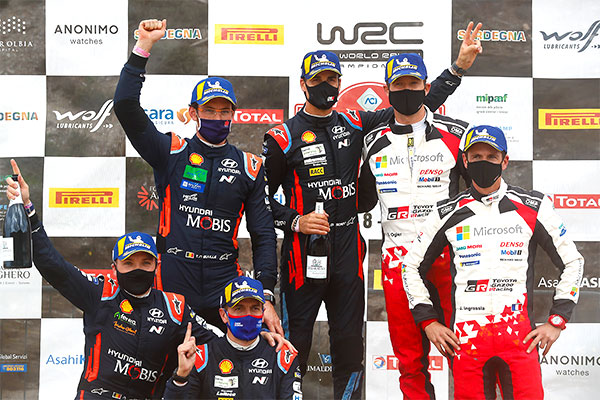 2020 WRC ROUND 6 RALLY ITALIA SARDEGNA DAY3