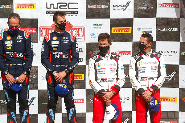 2020 WRC ROUND 6 RALLY ITALIA SARDEGNA DAY3