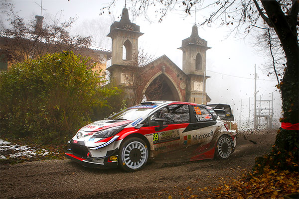 2020 WRC ROUND 7 RALLY MONZA DAY1