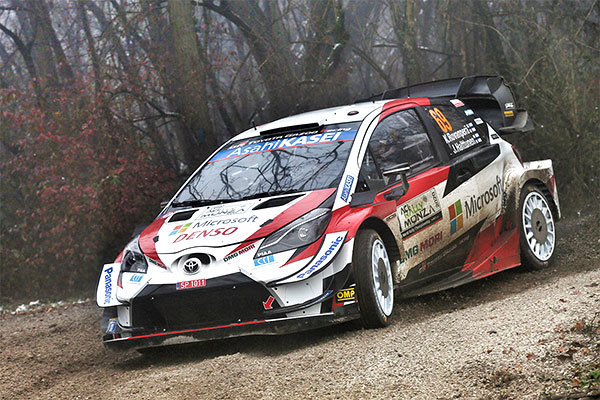 2020 WRC ROUND 7 RALLY MONZA DAY1