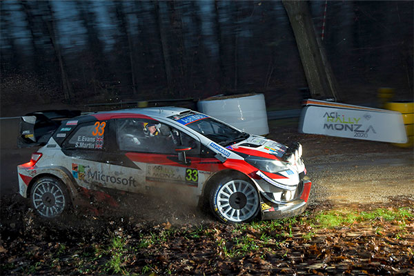 2020 WRC ROUND 7 RALLY MONZA DAY2