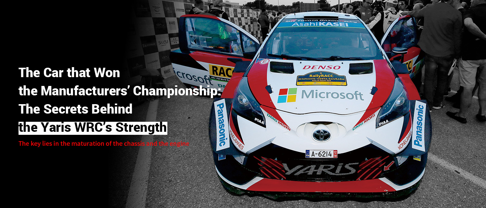 World Rally Championship 2018　TOYOTA GAZOO Racing, The Car that Won the Manufacturers’ Championship:The Secrets Behind the Yaris WRC’s Strength