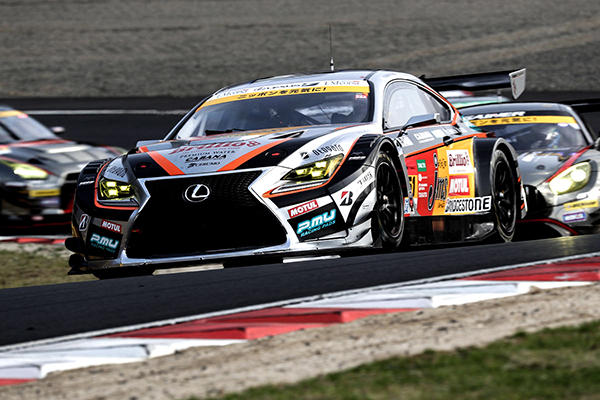 The LMcorsa team's No. 51 RC F GT3 that competed in the GT300 class of the SUPER GT series