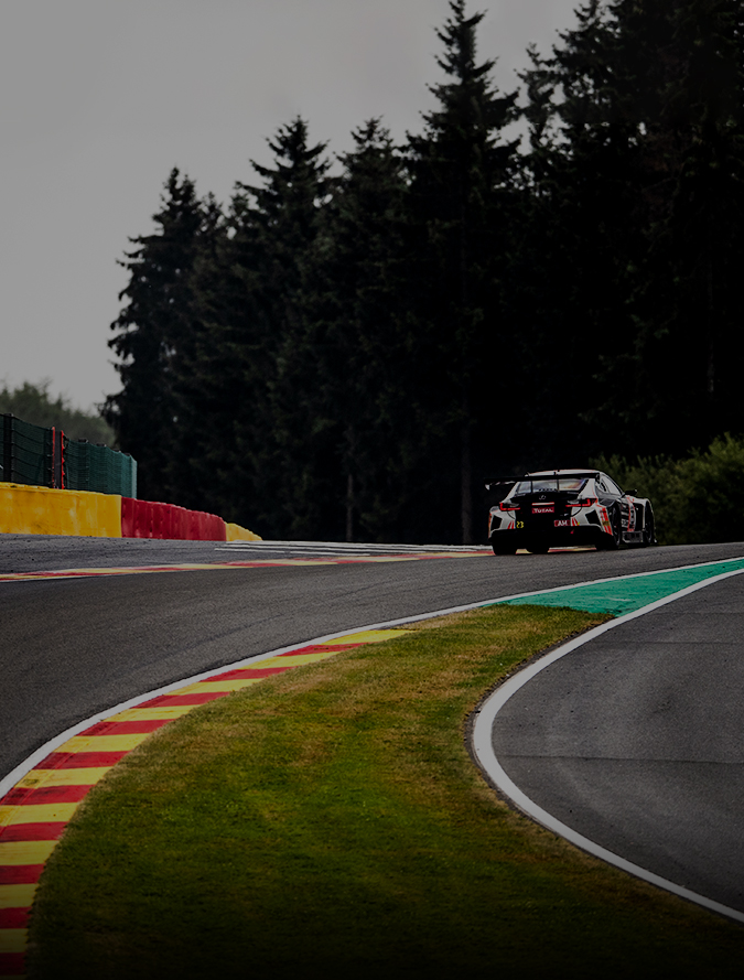 TOTAL 24 hours of Spa LEXUS RC F GT3 Competes in World 24 Hour