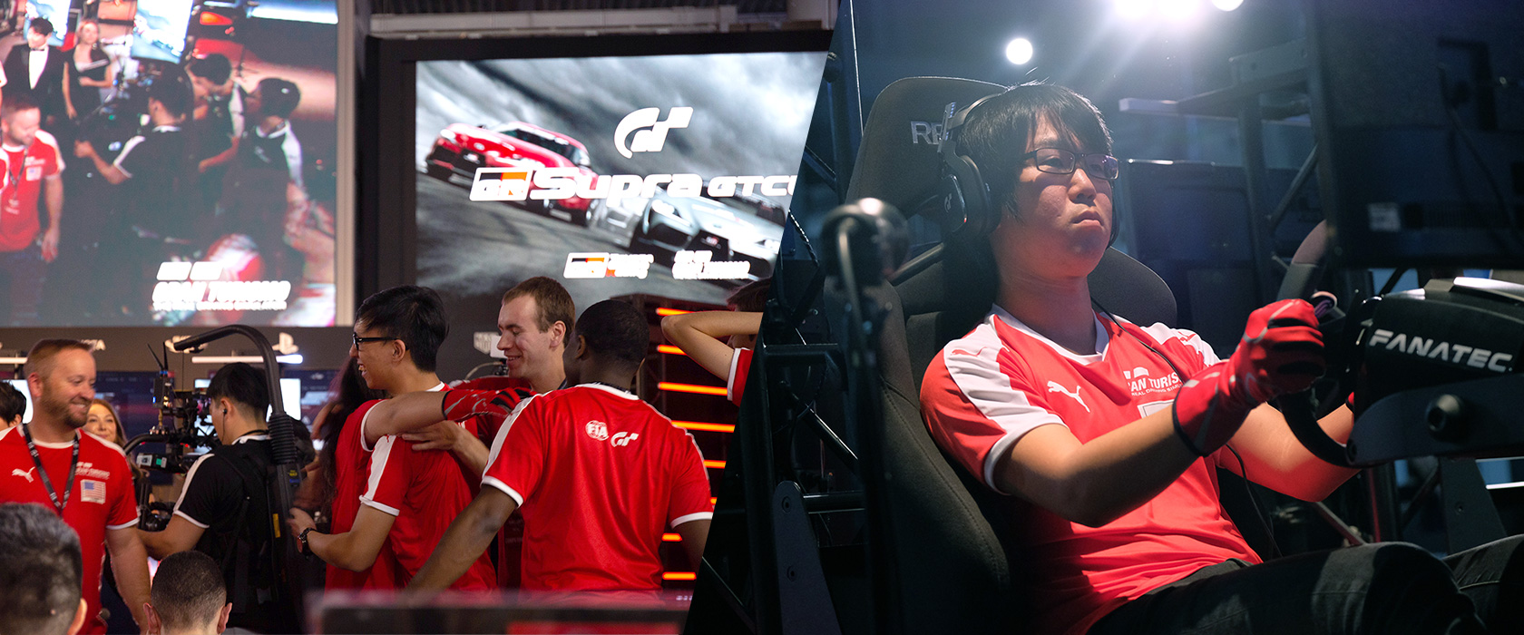 Players playing the game
