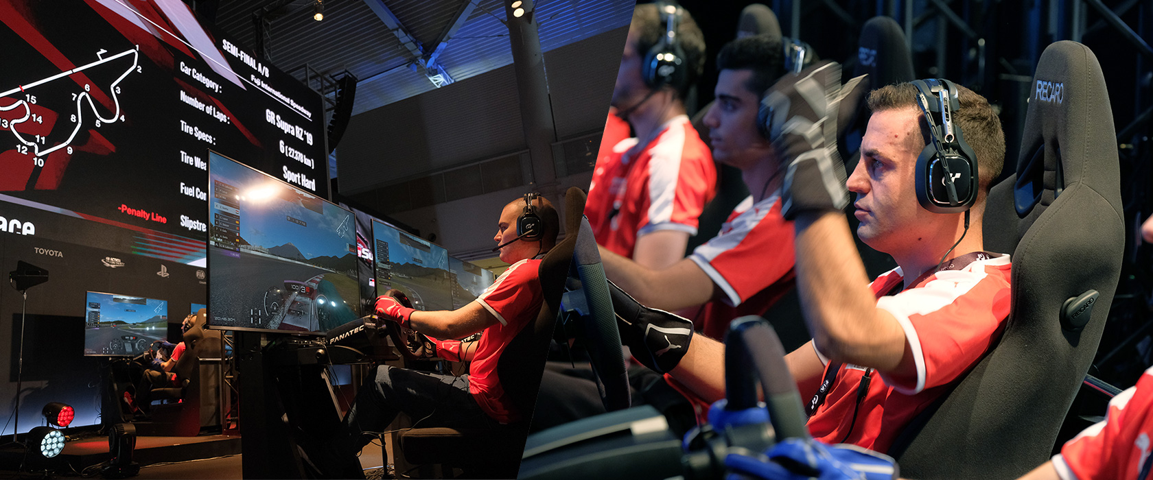 Players playing the game